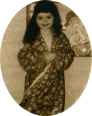 Kinderfoto von Angelina